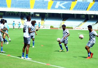 ARA FC training session. (Photo courtesy: AIFF Media)