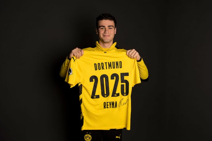 United States international Giovanni Reyna has extended his contract with Borussia Dortmund until 2025. (© Borussia Dortmund GmbH & Co. KGaA)