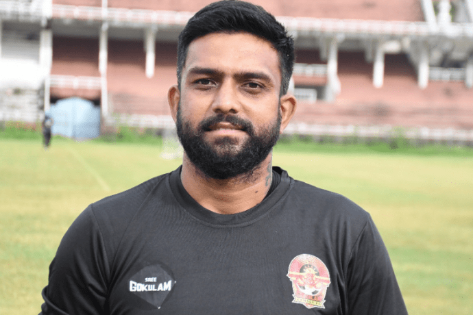 Gokulam Kerala FC's goalkeeper coach Mihir Sawant. (Photo courtesy: Gokulam Kerala FC)