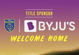 Kerala Blasters FC announce BYJU’S as their new title sponsors. (Image courtesy: Kerala Blasters FC)