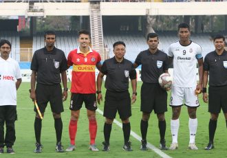 East Bengal vs Churchill Brothers Hero I-League pre-match photo. (Photo courtesy: AIFF Media)