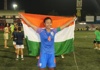 Indian women's national team captain Ashalata Devi. (Photo courtesy: AIFF Media)