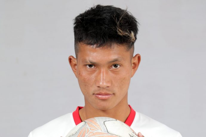 TRAU FC forward Seiminmang Manchong. (Photo courtesy: AIFF Media)