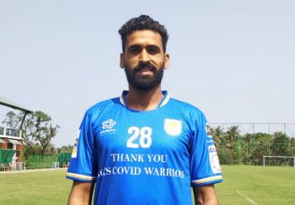 Dempo Sports Club defender Simranjeet Singh. (Photo courtesy: Dempo SC)
