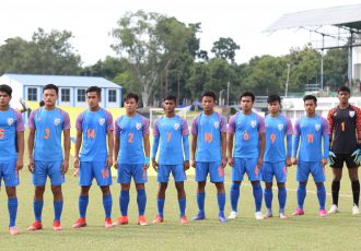The India U-16 national team. (Photo courtesy: AIFF Media)
