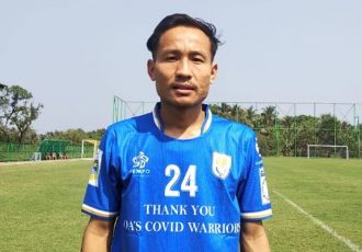 Dempo Sports Club striker Uttam Rai. (Photo courtesy: Dempo SC)