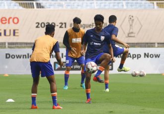 Indian Arrows players during training. (Photo courtesy: AIFF Media)