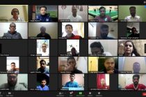 Participants of the AIFF Beach Soccer Introductory Online Course. (Photo courtesy: AIFF Media)