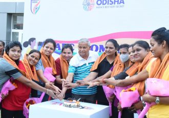 AFC Women's Football Day celebrations by the Football Association of Odisha and Sports & Youth Services, Government of Odisha at Kalinga Stadium, Bhubaneswar. (Photo courtesy: Football Association of Odisha)
