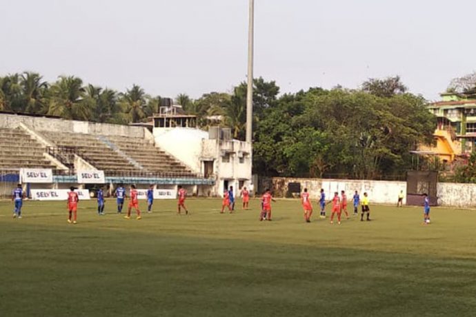 Goa Professional League match action between Dempo SC and Youth Club of Manora. (Photo courtesy: Dempo SC)