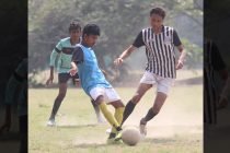 Match action during the inaugural edition of the Legends Cup 2021. (Photo courtesy: Mohammedan Sporting Club)