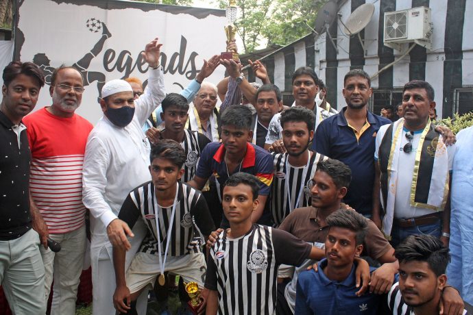 The inaugural edition of the Legends Cup concluded at the High Court Ground on April 11, 2021. (Photo courtesy: Mohammedan Sporting Club)