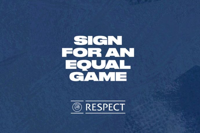 Sign for an Equal Game - UEFA Equal Game