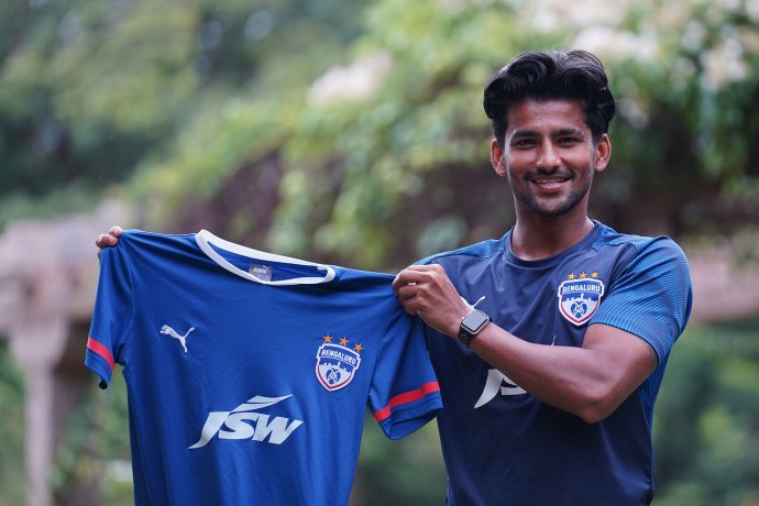 Bengaluru FC news signing Jayesh Rane. (Photo courtesy: Bengaluru FC)