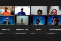 Online meeting on futsal in India featuring representatives from the Asian Football Confederation (AFC) and All India Football Federation (AIFF). (Photo courtesy: AIFF Media)