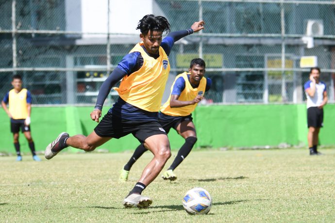 Bengaluru FC midfielder Jayesh Rane. (Photo courtesy: Bengaluru FC)