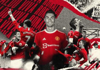 Manchester United announce the signing of Cristiano Ronaldo. (Image courtesy: Manchester United)