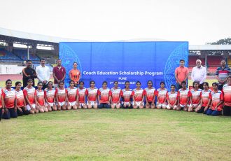 Pune Edition of the FIFA U-17 Women’s World Cup India 2022 Coach Education Scholarship Programme. (Photo courtesy: AIFF Media)