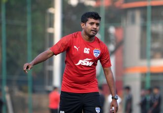 Academy coach Govardhan Gowda will take charge of Bengaluru FC at the AIFF Futsal Club Championship. (Photo courtesy: Bengaluru FC)