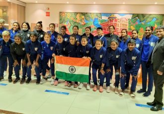 Members of the Indian Women's national team squad. (Photo courtesy: AIFF Media)