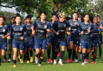 The Indian Women's national team in training. (Photo courtesy: AIFF Media)