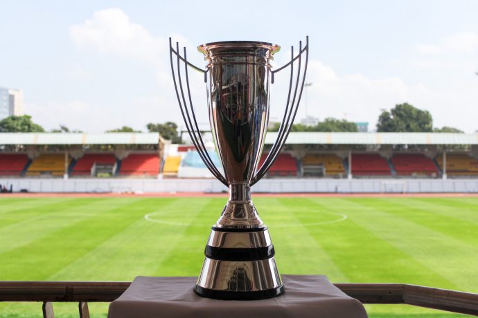 The AFC Women's Asian Cup trophy. (Photo courtesy: AFC)