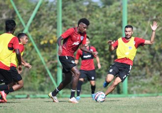 Bengaluru FC midfielder Bruno Ramires in training. (Photo courtesy: Bengaluru FC)