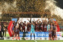 Hero Indian Women's League (IWL) champions 2021/22: Gokulam Kerala FC (Photo courtesy: AIFF Media)